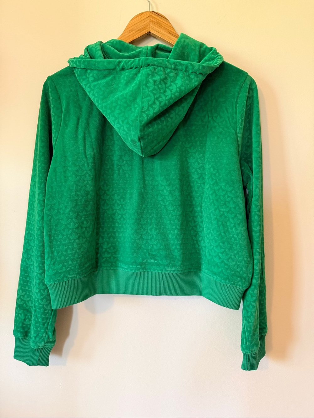 Adidas ADICOLOR HERITAGE NOW VELOUR ZIP HOODIE - Picture 8 of 12